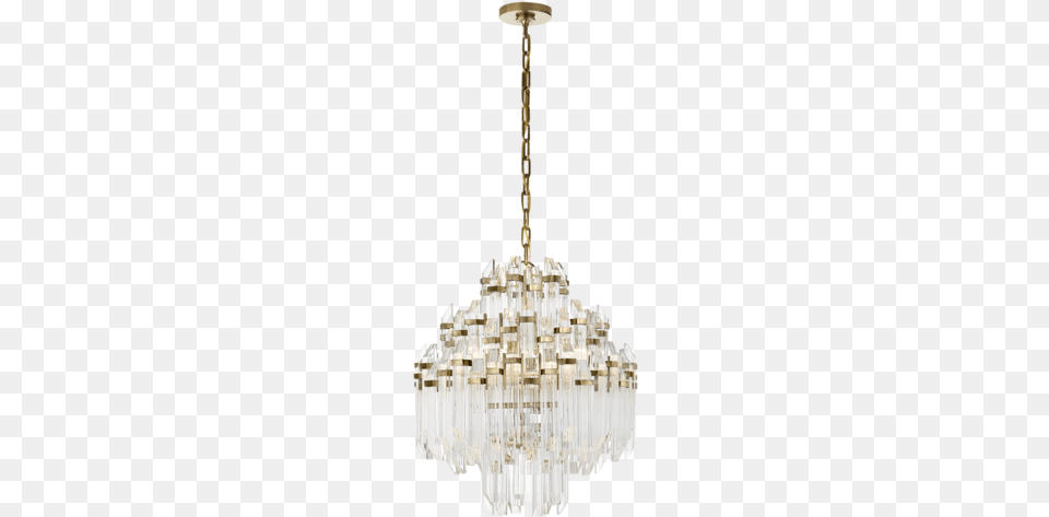 Adele Four Tier Waterfall Chandelier In Hand Rubbed Visual Comfort Sk5424hab Ca Suzanne Kasler Adele, Lamp Free Transparent Png