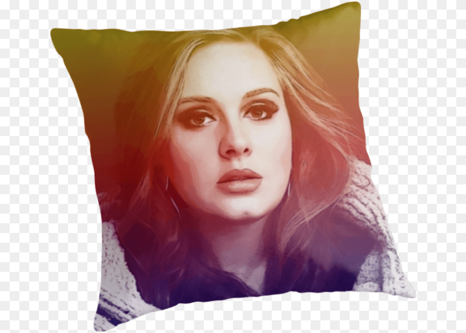 Adele Gift Ideas Pillow Adele Best Selling Artist Of Our Time Book, Adult, Cushion, Female, Home Decor Png Image
