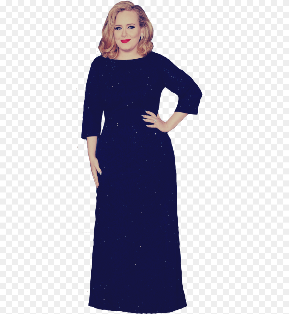 Adele High Quality Gown, Adult, Sleeve, Person, Long Sleeve Free Transparent Png
