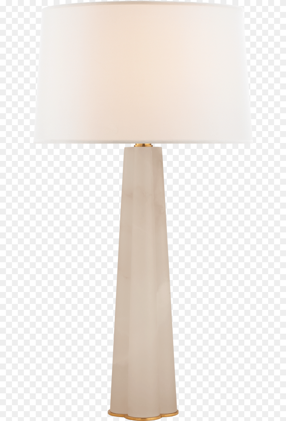 Adeline Large Quatrefoil Table Lamp In Alabaster With Lampshade, Table Lamp Free Png Download