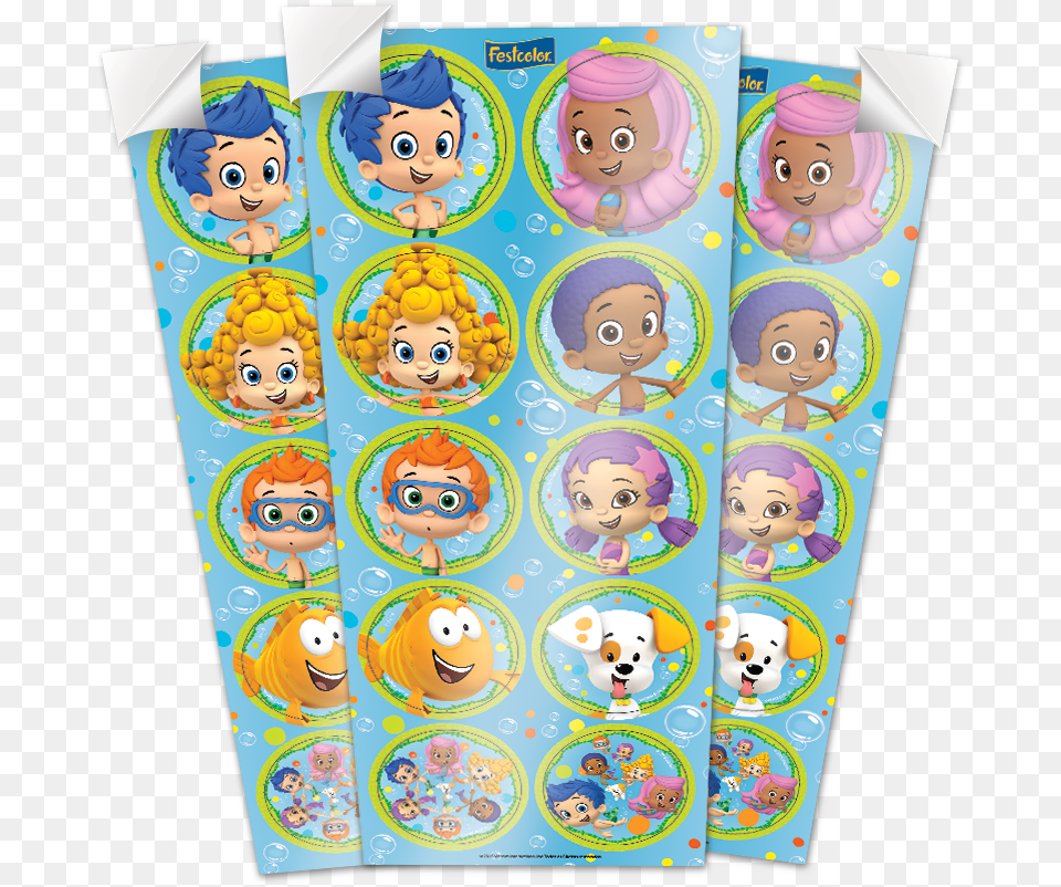Adesivo Bubble Guppies, Doll, Toy, Baby, Face Free Png Download