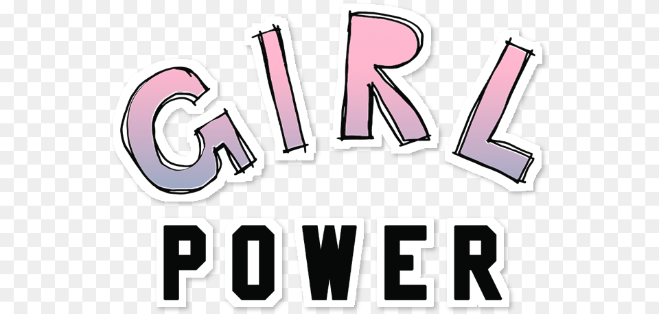 Adesivo Girl Power De Doiska Storena Girl Power, Text, Number, Symbol, Scoreboard Free Png Download