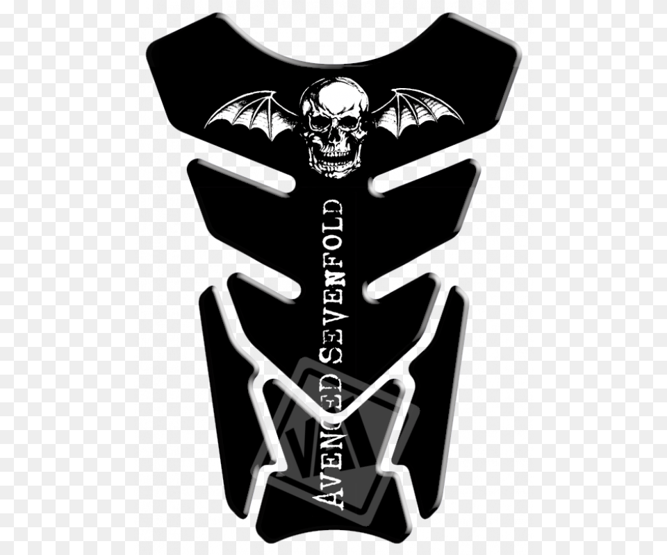 Adesivo Protetor De Tanque Avenged Sevenfold Avenged Sevenfold Mouse Pad, Emblem, Logo, Symbol, Face Free Transparent Png
