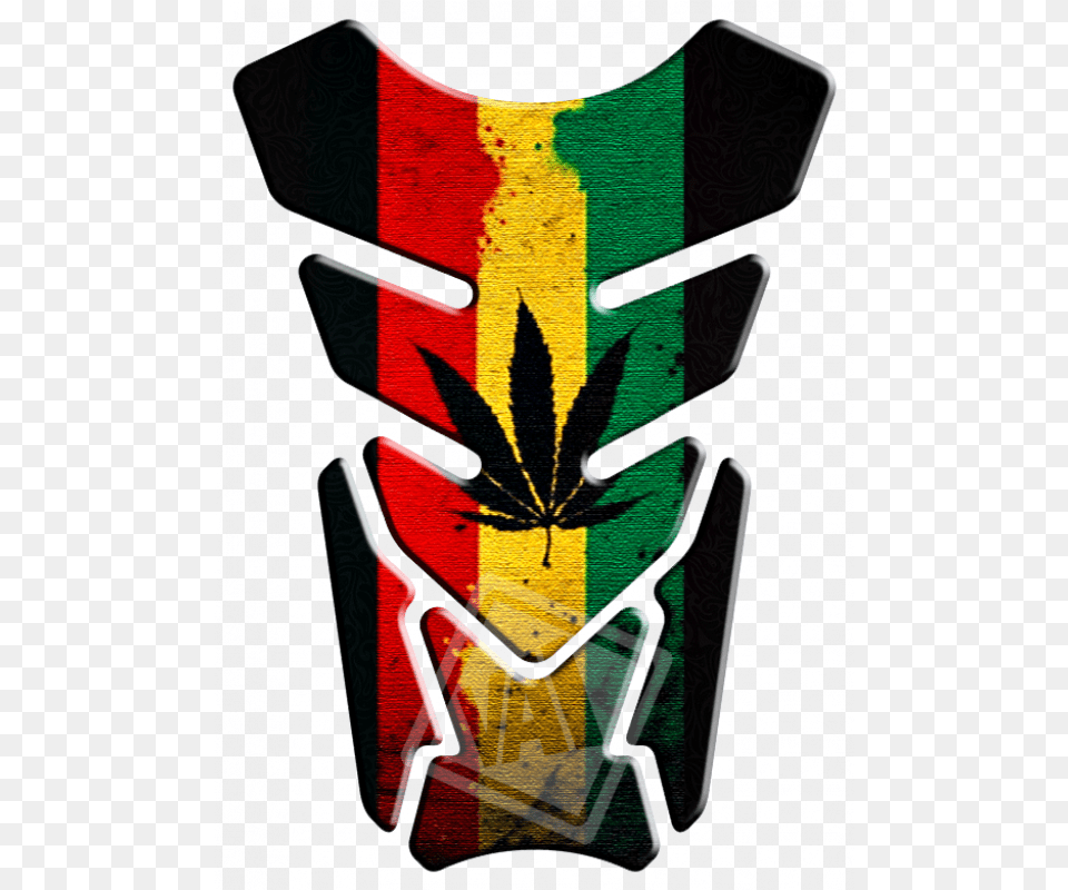 Adesivo Protetor De Tanque Bandeira Jamaica 2id Led Zeppelin, Emblem, Leaf, Plant, Symbol Png