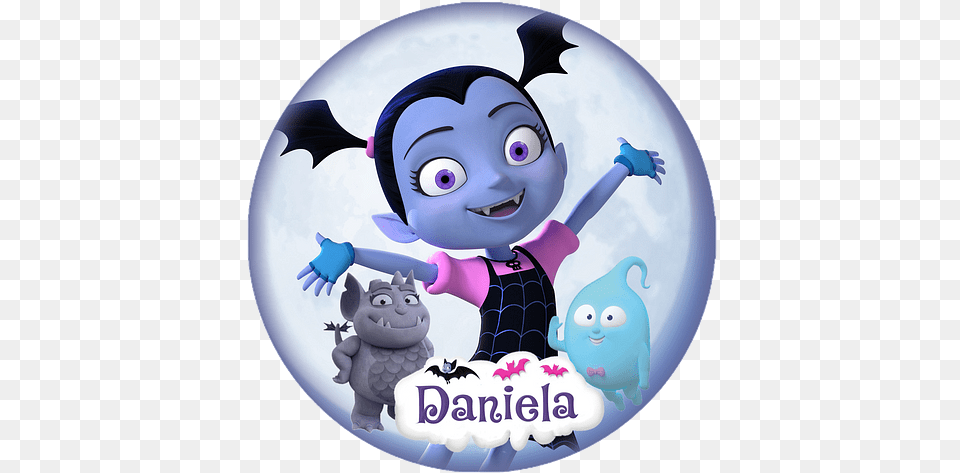 Adesivo Redondo Vampirina Disney Junior Cartoons, People, Person, Baby Png