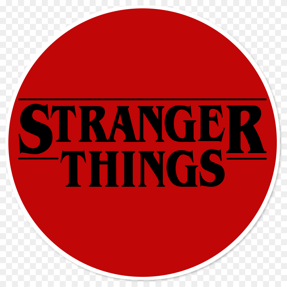 Adesivo Stranger Things V De Thextee, Logo, Disk, Symbol Png