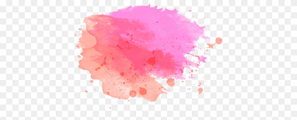 Adesivo Tumblroutline Tumbrl Pink Sticker By Nina Watercolor Splash, Stain, Powder Free Png