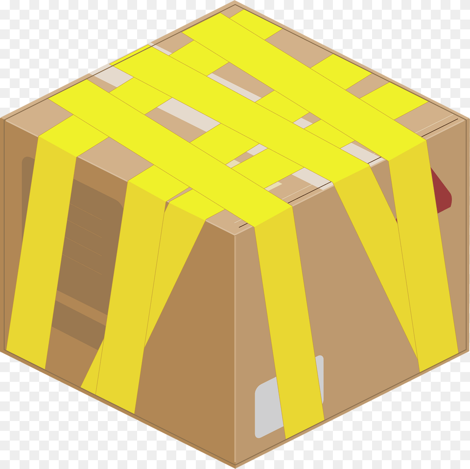 Adhesive Tape Light Brown Carton Box Clipart, Cardboard, Crate, Package, Package Delivery Free Transparent Png