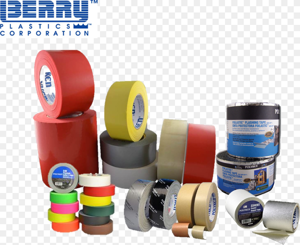 Adhesives And Tapes Berry Plastics, Tape, Can, Tin Free Png