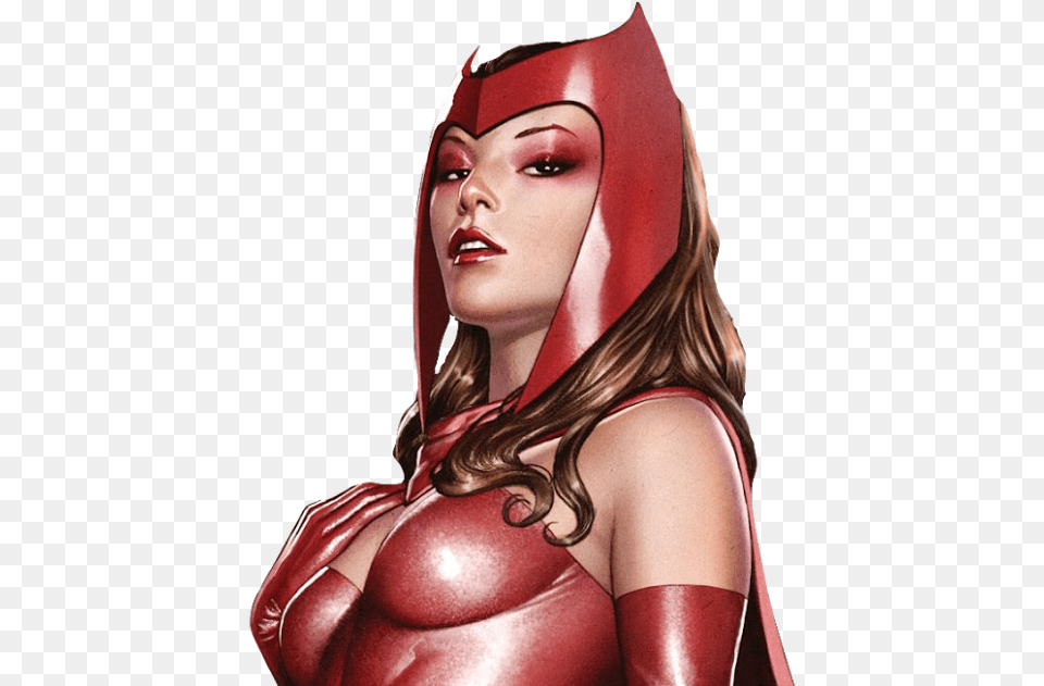 Adi Granov Scarlet Witch, Adult, Female, Person, Woman Png Image