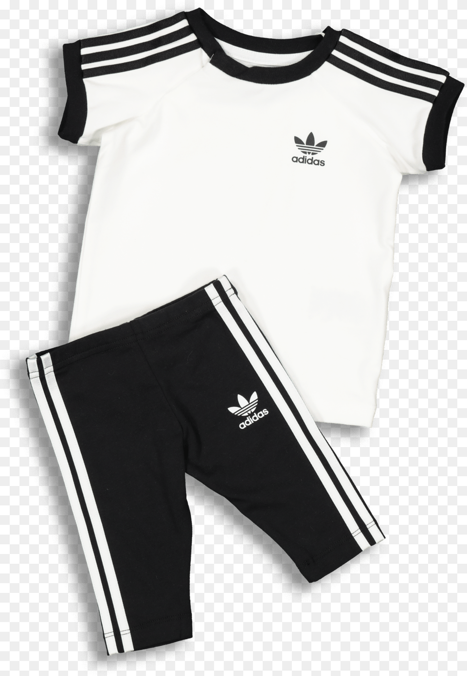 Adidas 3 Stripe Dress Baby, Clothing, Shirt, Shorts Png Image