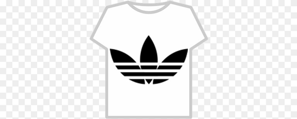 Adidas Adidas Logo, Clothing, T-shirt, Stencil, Symbol Free Transparent Png