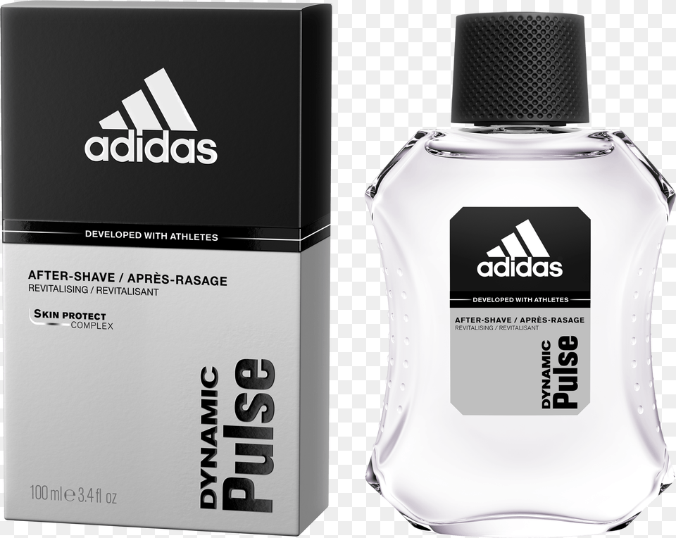 Adidas After Shave Dynamic Pulse, Aftershave, Bottle, Cosmetics, Perfume Png