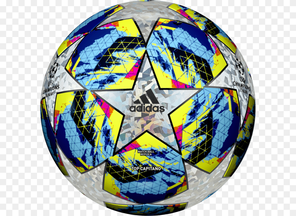 Adidas Champions League Ball 2019, Football, Soccer, Soccer Ball, Sphere Free Png