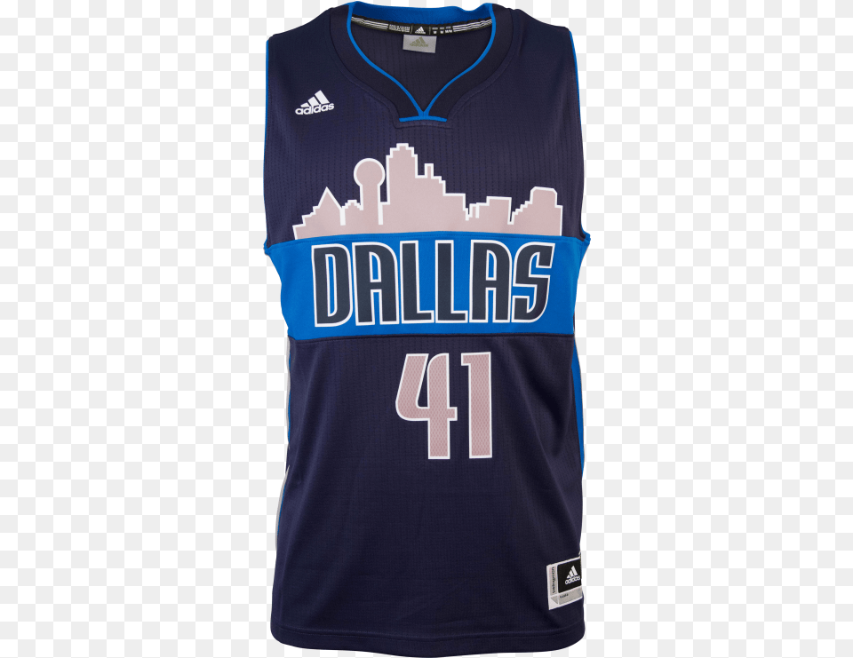 Adidas Dallas Mavericks Dirk Nowitzki 1st Alternate Dallas Mavericks, Clothing, Shirt, T-shirt, Jersey Free Transparent Png