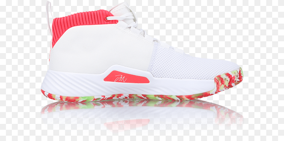 Adidas Dame 5 All Skate Menu0027s White Basketball Shoes 2019 Damian Lillard, Clothing, Footwear, Shoe, Sneaker Png Image
