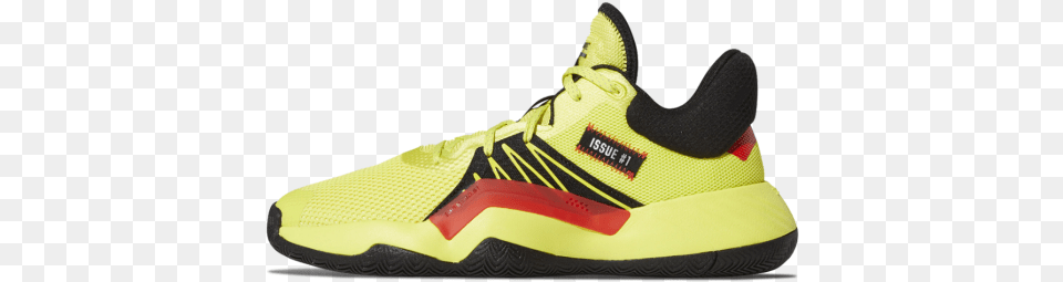 Adidas Don Issue 1 Shock Yellow, Clothing, Footwear, Shoe, Sneaker Free Transparent Png