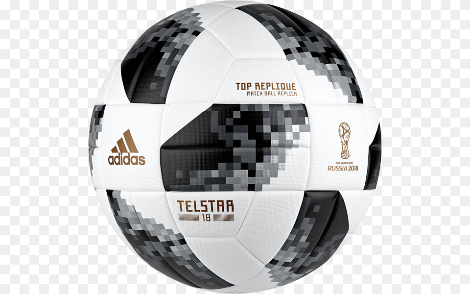 Adidas Fifa World Cup Top Replique Football Soccer Ball Russia 2018, Soccer Ball, Sport, Helmet Png