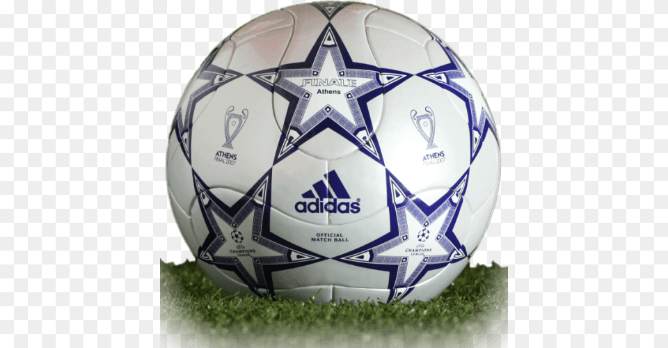 Adidas Finale Athens Is Official Final Match Ball Of Ucl Final Ball 2007, Football, Rugby, Rugby Ball, Soccer Free Png