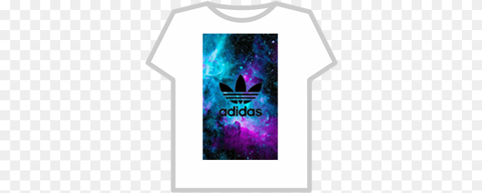 Adidas Galaxy Logo Shirt Cool Backgrounds Adidas, Clothing, T-shirt Free Transparent Png