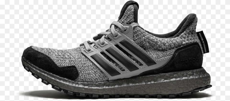 Adidas Game Of Thrones House Stark, Clothing, Footwear, Running Shoe, Shoe Png Image