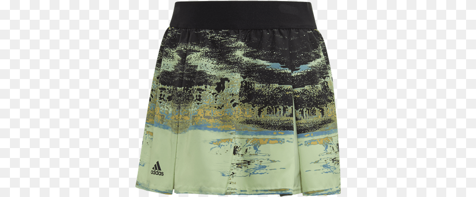 Adidas Girls New York Skirt Glow Greenblack Players Sports Skirt, Clothing, Miniskirt Png Image