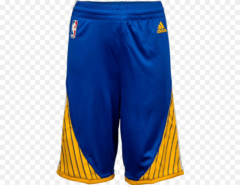 Adidas Golden State Warriors Stephen Curry Youth Road Bermuda Shorts, Clothing, Swimming Trunks, Adult, Male Png