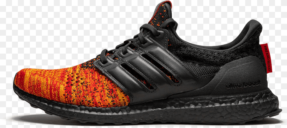 Adidas Got Targaryen Off Ultra Boost Targaryen Dragons, Clothing, Footwear, Shoe, Sneaker Png Image