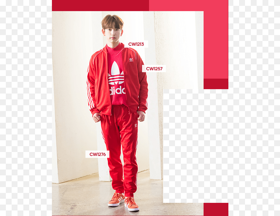 Adidas Got7 2018 Look Adidas, Boy, Male, Person, Teen Free Transparent Png