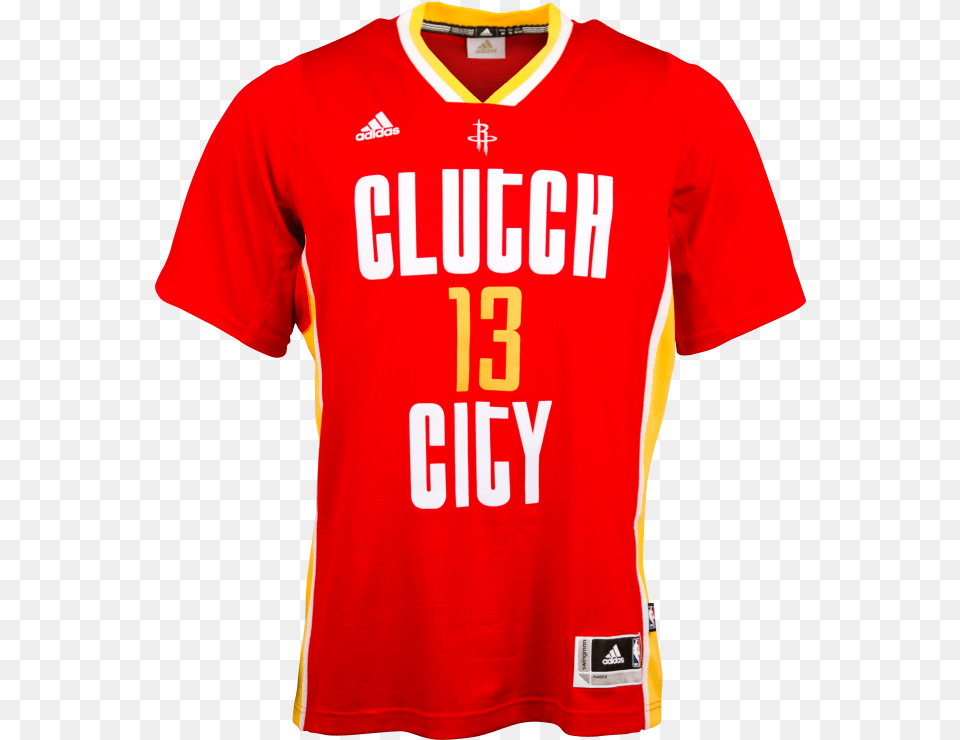 Adidas Houston Rockets James Harden Quotclutch Cityquot Swingman Stupid Tshirts, Clothing, Shirt, T-shirt, Jersey Free Png Download