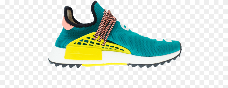 Adidas Human Race Nmd Trail Pharrell Sun Glow Adidas Nmd Human Race Oreo, Clothing, Footwear, Shoe, Sneaker Free Transparent Png