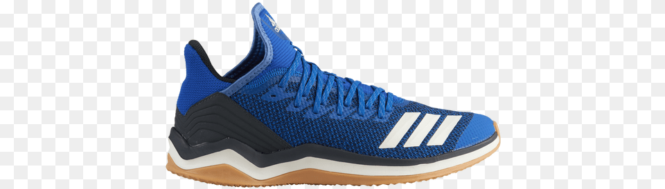 Adidas Icon 4 Trainer Menu0027s Turf Shoes Royal White Round Toe, Clothing, Footwear, Shoe, Sneaker Free Png Download