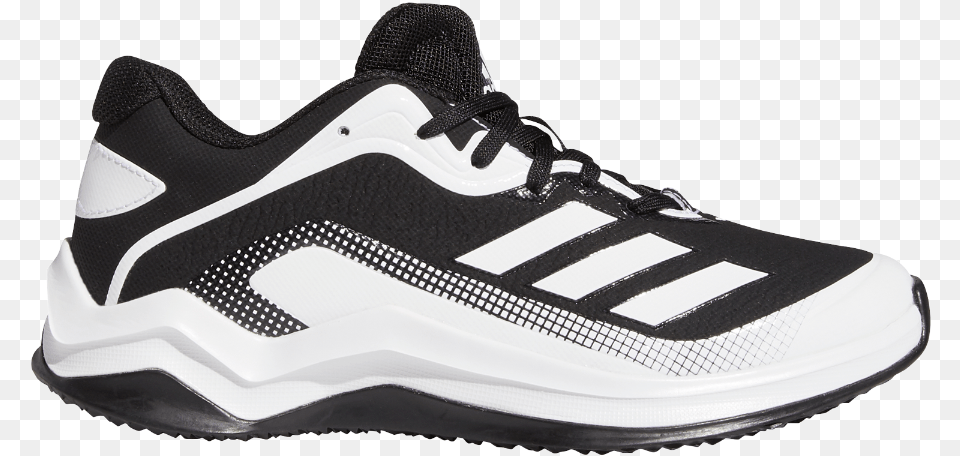 Adidas Icon Vi Turf Youth Baseball Shoe Unisex, Clothing, Footwear, Sneaker, Running Shoe Png Image