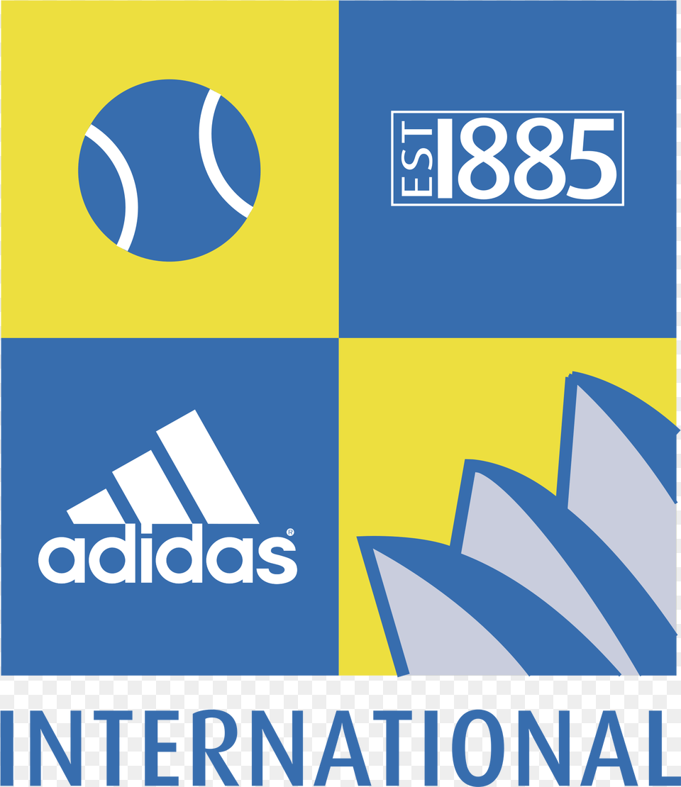Adidas International Logo, Ball, Sport, Tennis, Tennis Ball Free Png Download