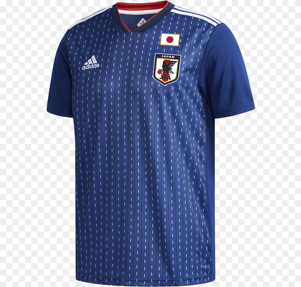 Adidas Japan Jersey 2018, Clothing, Shirt Free Png