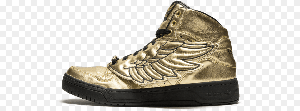 Adidas Js Wings Metallic Gold Adidas Js Wings 39metallic Gold39 Shoes, Clothing, Footwear, Shoe, Sneaker Free Transparent Png