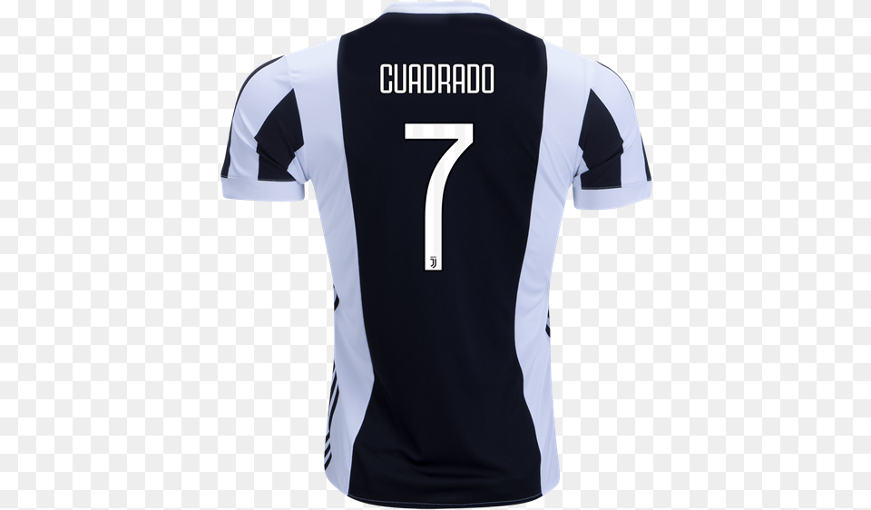 Adidas Juan Cuadrado Juventus Home Jersey 1718 Mandzukic, Clothing, Shirt, T-shirt Png