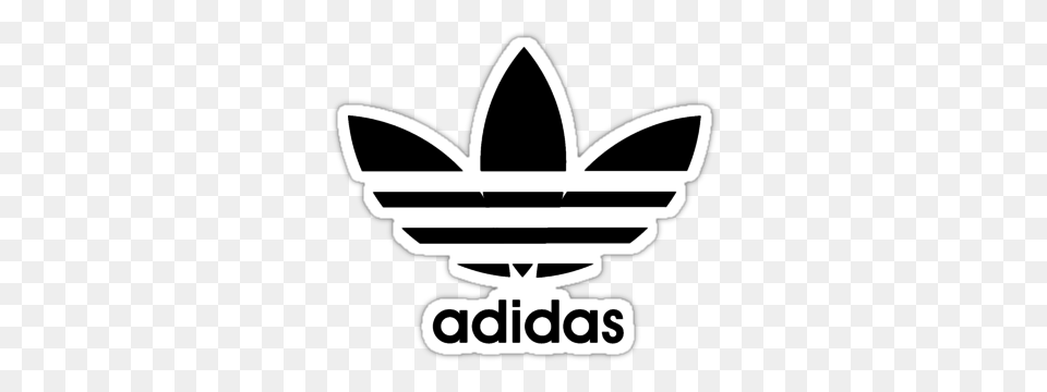 Adidas Logo, Stencil Free Transparent Png