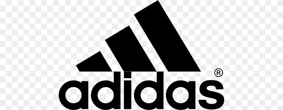 Adidas Logo, Gray Png Image