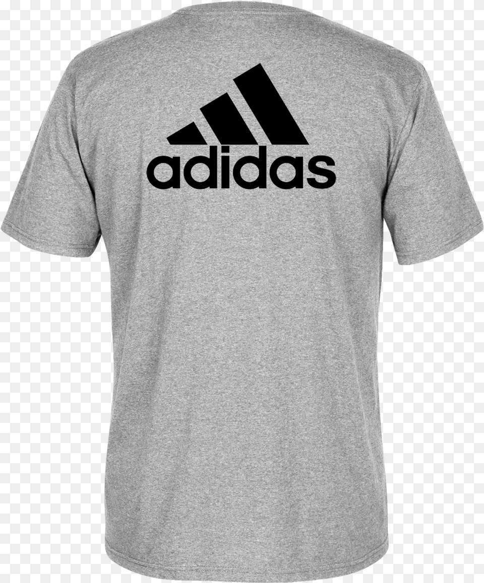 Adidas Logo Back Tee Adidas Back Logo T Shirt, Clothing, T-shirt Free Png Download