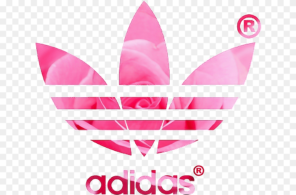 Adidas Logo Picture Adidas Logo, Advertisement, Flower, Petal, Plant Free Png Download