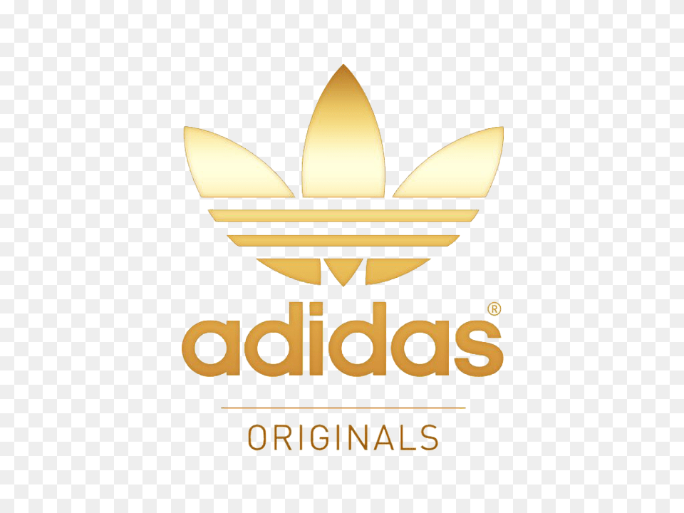 Adidas Logo Rose Gold Off White Gold Adidas Logo Free Png Download