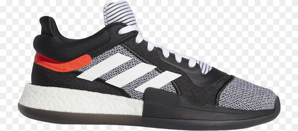 Adidas Marquee Boost Low Black, Clothing, Footwear, Shoe, Sneaker Free Png