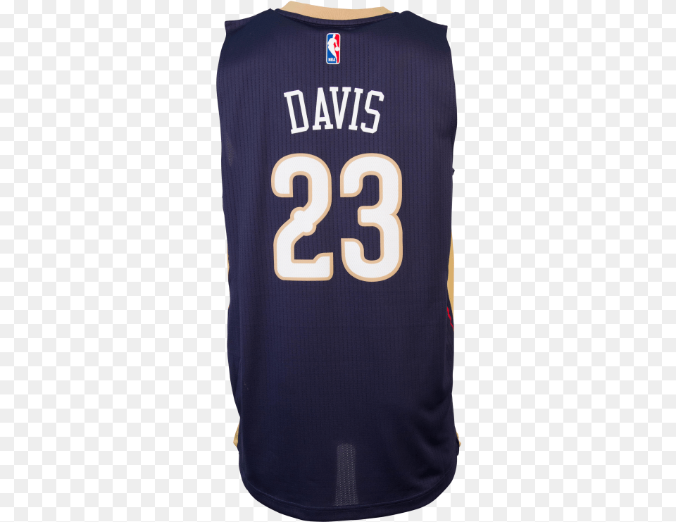 Adidas New Orleans Pelicans Anthony Davis Road Swingman Golden State Warriors Jersey, Clothing, Shirt, Adult, Male Free Png
