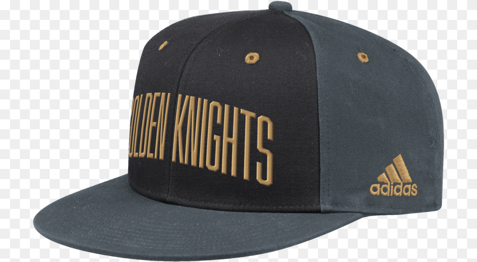 Adidas Nhl Flat Brim Snapback Cap Las Vegas Golden Knights S19 Lippis Baseball Cap, Baseball Cap, Clothing, Hat Png Image