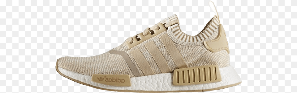 Adidas Nmd Primeknit Beige, Clothing, Footwear, Shoe, Sneaker Free Png