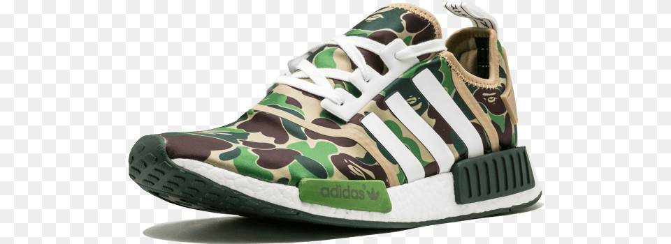 Adidas Nmd R1 Bape Originals Shoes Adidas Human Race Bape, Clothing, Footwear, Shoe, Sneaker Free Png Download