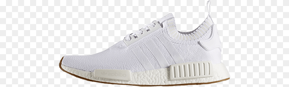 Adidas Nmd R1 White Gum By1888 Adidas Nmd White Gum, Clothing, Footwear, Shoe, Sneaker Png Image