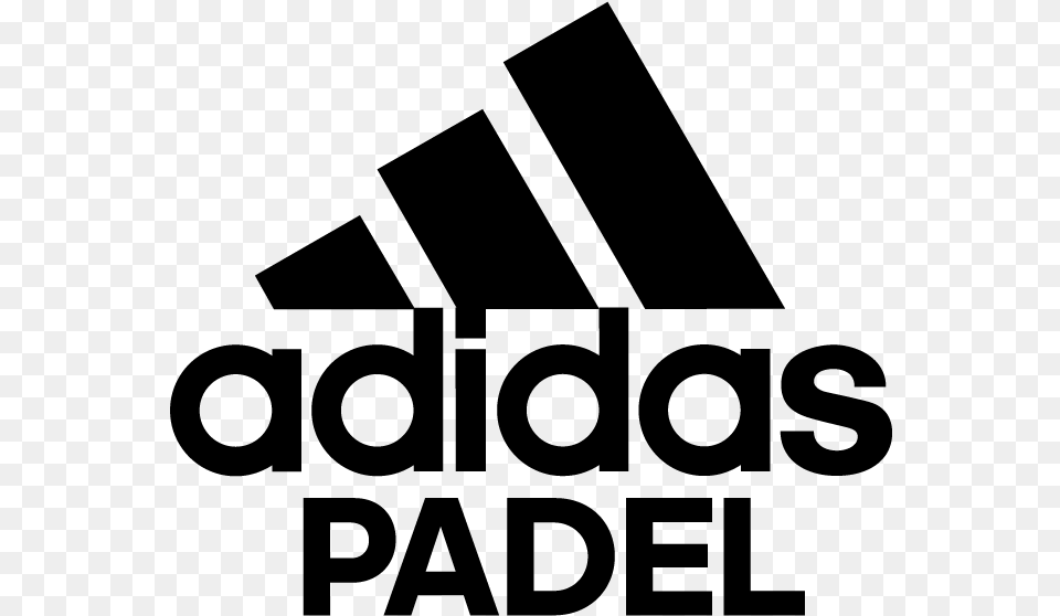 Adidas Padel Logo, Gray Png
