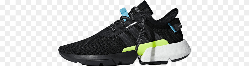 Adidas Pod S31 Black Yellow Round Toe, Clothing, Footwear, Shoe, Sneaker Free Transparent Png